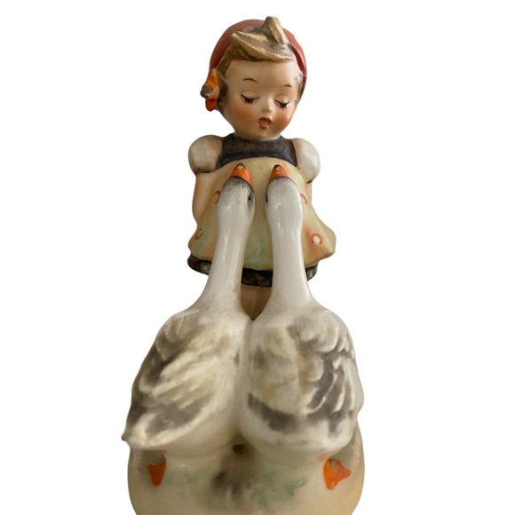 Vintage Goebel Hummel Goose Girl Figurine 47/0 W. Germany - Picture 3 of 5